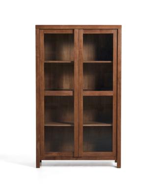 Витрина La Forma (ех Julia Grup) Витрина Norani из массива акации с отделкой шпоном акации, 110 x 185 см арт. 498328