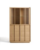 Витрина La Forma (ех Julia Grup) Витрина Onix из дубового шпона в натуральной отделке арт. 503792