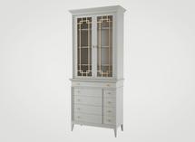Витрина Wonderwood арт. M 5-06 античный белый