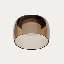 Встраиваемый светильник Aromas del Campo Встраиваемый потолочный светильник Glass 2700K зелено-коричневое стекло арт. 504210