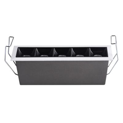 Встраиваемый светильник Delight Collection Встраиваемый светильник DA4005NS Black and White арт. DA4005NS black/white