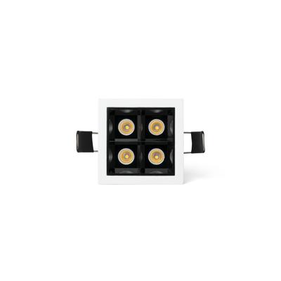 Встраиваемый светильник Faro Встраиваемый светильник TROOP 4x2W бело-черный 36є 4000K CRI90 арт. 263831