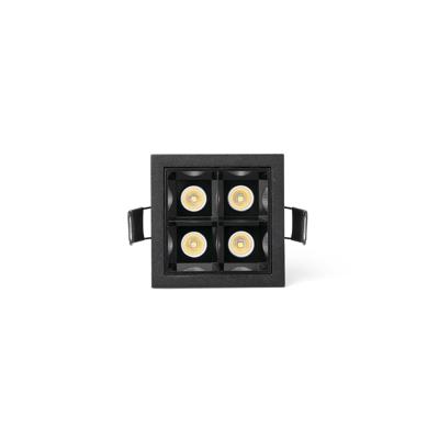 Встраиваемый светильник Faro Встраиваемый светильник TROOP4x2W черный-черный 15є 2700K CRI90 арт. 263757
