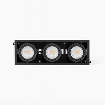 Встраиваемый светильник Faro Встраиваемый светильник mini Colin-3 черный LED CRI95 54-75W 3000K 20° арт. 133946