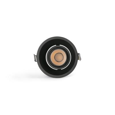 Встраиваемый светильник Faro TULIPA Встраиваемый светильник 7W 4000K CRI90 24° черный TRIAC арт. 186639
