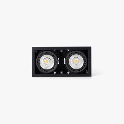 Встраиваемый светильник Faro Встраиваемый светильник MINI COLIN-2 черный LED 36-50W 4000K 56° арт. 127857