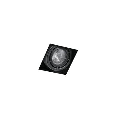 Встраиваемый светильник Faro Черный встраиваемый светильник Nano Colin-1 LED без рамки черный 7/12W 3000K 56° 915/1465 лм арт. 113711