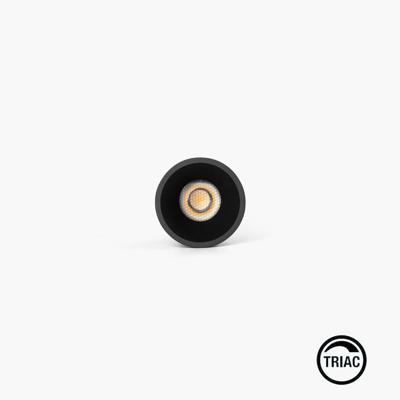 Встраиваемый светильник Faro Встраиваемый светильник TULIPA DOWN SIM IP65 7W черный 15° 3000K CRI90 TRIAC арт. 221291