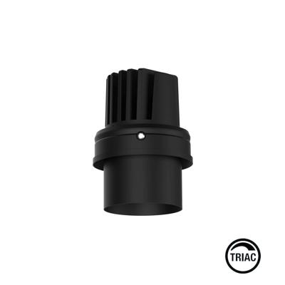 Встраиваемый светильник Faro Встраиваемый светильник ELIOS TUBE IP20 10W черный 24є 2700K TRIAC арт. 224557