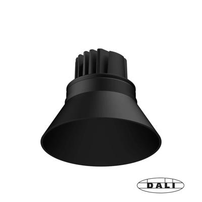 Встраиваемый светильник Faro Встраиваемый светильник ELIOS BELL IP20 10W черный 24є 3000K DALI арт. 225839