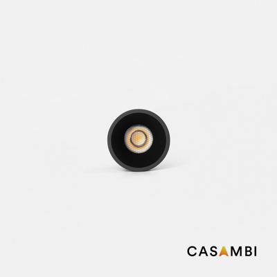 Встраиваемый светильник Faro Tulipa Черный встраиваемый даунлайт 7W 24° 2700K CRI90 DALI арт. 134370