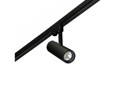 Встраиваемый светильник Faro Трековый фонарь Fuga маленький черный LED 14,5W 4000K арт. 119067