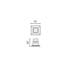 Встраиваемый светильник Faro Модуль Podium DFA белый 15° 2700K CRI97 TRIAC арт. 134698