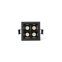 Встраиваемый светильник Faro Встраиваемый светильник TROOP 4x2W черно-белый 48є 4000K CRI90 арт. 263847
