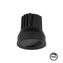 Встраиваемый светильник Faro Встраиваемый светильник ELIOS BAСADOR IP20 10W черный 36є 2700K TRIAC арт. 227005