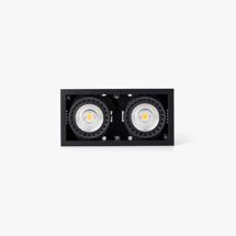 Встраиваемый светильник Faro Встраиваемый светильник MINI COLIN-2 черный LED 36-50W 4000K 56° арт. 127857