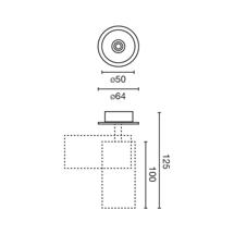 Встраиваемый светильник Faro FOST Встраиваемый светильник 15W черный 20° 2700K CRI97 CASAMBI арт. 185991