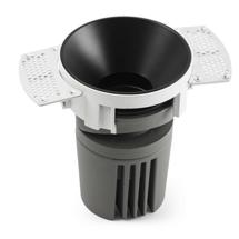 Встраиваемый светильник Faro Встраиваемый светильник DEEP 78 R SMARCO черный 15° 3000K CRI95 SPREAD арт. 128143