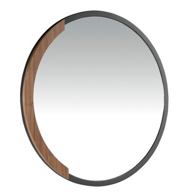 Зеркало Angel Cerda Зеркало настенное 3247/CPMR37 в раме из черной стали арт. 179121