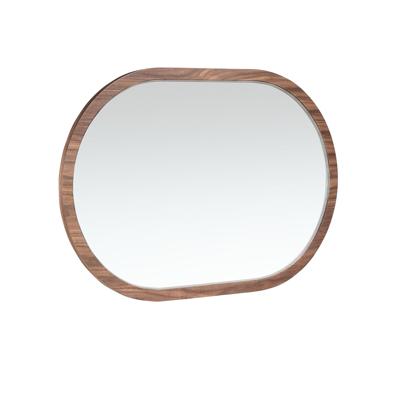 Зеркало Angel Cerda Овальное настенное зеркало 3295 из орехового дерева арт. 503194