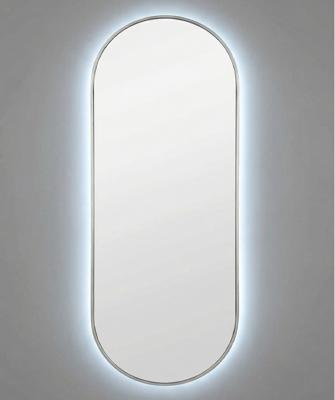 Зеркало Art-Zerkalo Kapsel L LED Silver Зеркало в раме с подсветкой арт. SM034LSL
