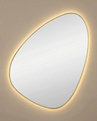 Зеркало Art-Zerkalo Sten S LED Gold Зеркало в раме с подсветкой арт. SM119LGL