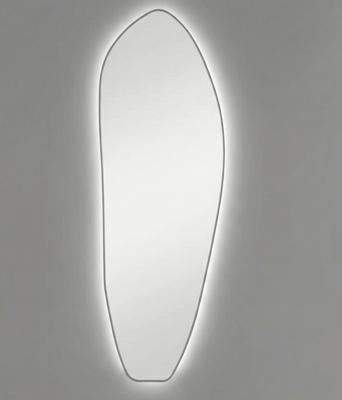 Зеркало Art-Zerkalo Organic XL LED Silver Зеркало в полный рост в раме с подсветкой арт. SM125LSL