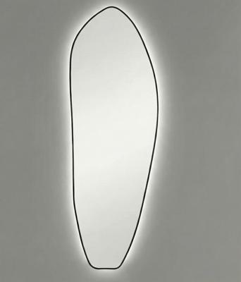 Зеркало Art-Zerkalo Organic XL Black Зеркало в полный рост в раме с подсветкой арт. SM125LBL