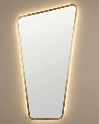 Зеркало Art-Zerkalo Fashion XL LED Gold Зеркало в полный рост в раме с подсветкой арт. SM199LGL