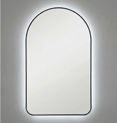 Зеркало Art-Zerkalo Arch M LED Black Зеркало в раме с подсветкой арт. SM120LBL