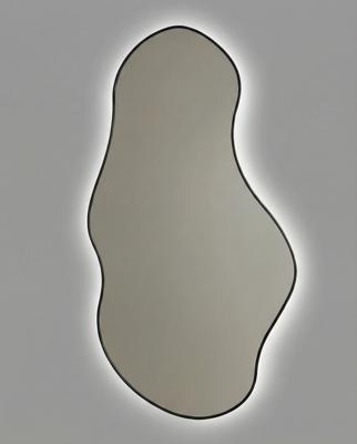 Зеркало Art-Zerkalo Lake LED Black Зеркало в раме с подсветкой арт. SM124LBL