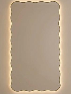 Зеркало Art-Zerkalo Фантазия (Fancy) XL LED Золото Зеркало в полный рост в раме с подсветкой арт. SM190LGL