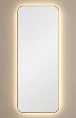 Зеркало Art-Zerkalo Smart XL LED Gold Зеркало в полный рост в раме с подсветкой арт. SM007LGL