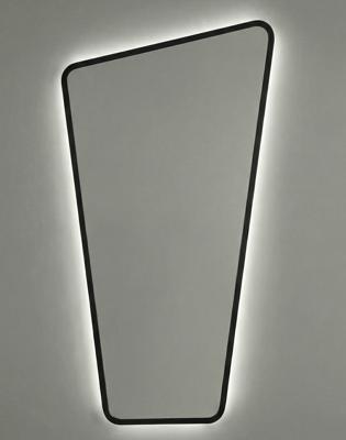Зеркало Art-Zerkalo Fashion XL Black Зеркало в полный рост в раме с подсветкой арт. SM199LBL