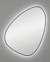 Зеркало Art-Zerkalo Sten S LED Black Зеркало в раме с подсветкой арт. SM119LBL