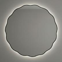 Зеркало Art-Zerkalo Fancy S LED Black Зеркало в раме с подсветкой арт. SM191LBL