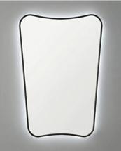 Зеркало Art-Zerkalo Sky M  LED Black Зеркало в раме с подсветкой арт. SM131LBL