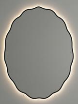 Зеркало Art-Zerkalo Fancy Oval LED Black Зеркало в раме с подсветкой арт. SM193LBL