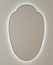 Зеркало Art-Zerkalo Milis LED Silver Зеркало в раме с подсветкой арт. SM130LSL