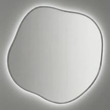 Зеркало Art-Zerkalo Organic L LED Silver Зеркало в раме с подсветкой арт. SM128LSL