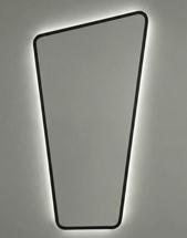 Зеркало Art-Zerkalo Fashion XL Black Зеркало в полный рост в раме с подсветкой арт. SM199LBL