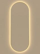 Зеркало Art-Zerkalo Kapsel XL LED Gold Зеркало в полный рост в раме с подсветкой арт. SM005LGL