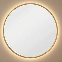 Зеркало Art-Zerkalo Ala L LED Gold Зеркало в раме с подсветкой арт. SM003LGL