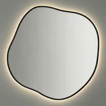 Зеркало Art-Zerkalo Organic L LED Black Зеркало в раме с подсветкой арт. SM128LBL