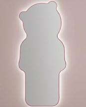 Зеркало Art-Zerkalo Тэд (Ted) LED Фуксия Зеркало в полный рост в раме с подсветкой арт. SM100LPINK