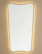 Зеркало Art-Zerkalo Sky L LED Gold Зеркало в раме с подсветкой арт. SM133LGL