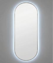 Зеркало Art-Zerkalo Kapsel L LED Silver Зеркало в раме с подсветкой арт. SM034LSL