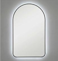 Зеркало Art-Zerkalo Arch M LED Black Зеркало в раме с подсветкой арт. SM120LBL