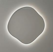 Зеркало Art-Zerkalo Organic M LED Silver Зеркало в раме с подсветкой арт. SM127LSL