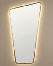 Зеркало Art-Zerkalo Fashion XL LED Gold Зеркало в полный рост в раме с подсветкой арт. SM199LGL